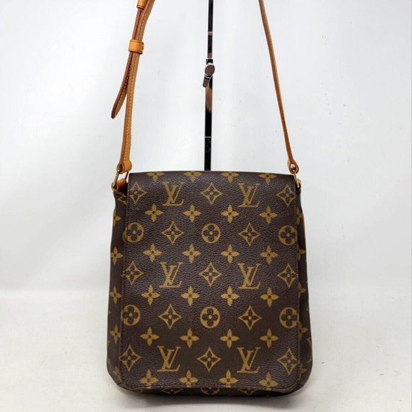 Louis Vuitton Salsa Musette Monogram Canvas Small Shoulder Bag Authentic Vintage - Picture 2 of 13